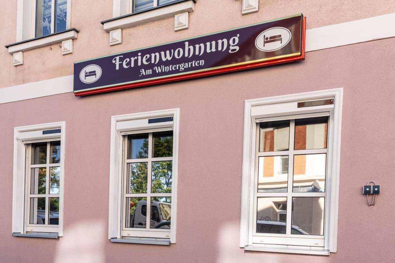 גרה Ferienwohnungen Am Wintergarten מראה חיצוני תמונה