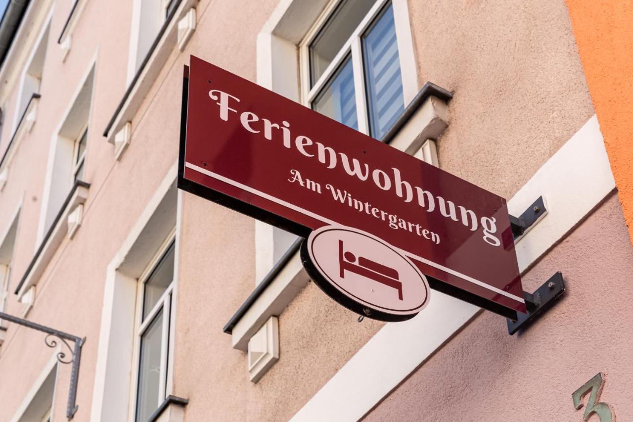 גרה Ferienwohnungen Am Wintergarten מראה חיצוני תמונה